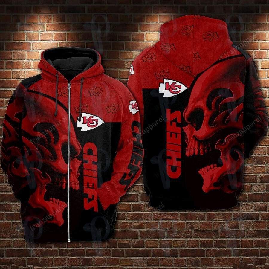 Kansas City Chiefs Nfl 16 3D All Over Printed Sweatshirt, Hoodie, Zip Hoodie | Nfl Fan Gear For Men, Women