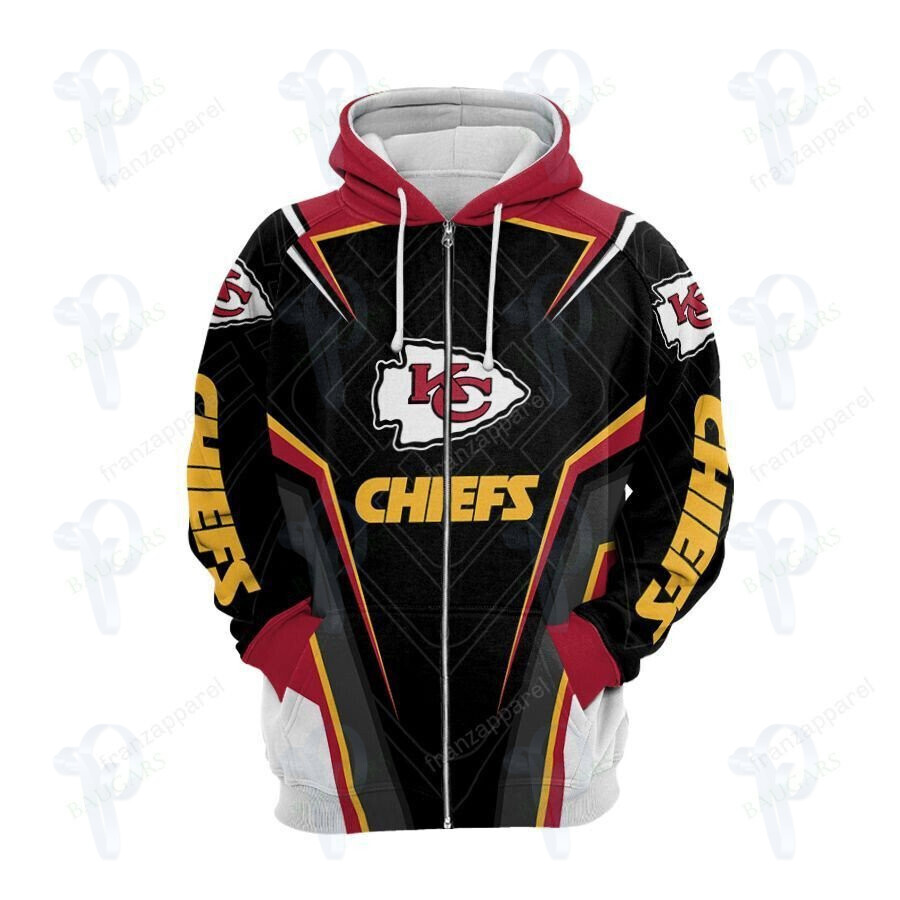 Kansas City Chiefs Nfl 18 3D All Over Printed Sweatshirt, Hoodie, Zip Hoodie | Nfl Fan Gear For Men, Women