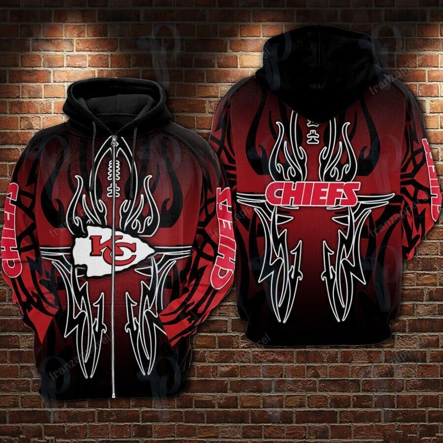 Kansas City Chiefs Nfl 19 3D All Over Printed Sweatshirt, Hoodie, Zip Hoodie | Nfl Fan Gear For Men, Women