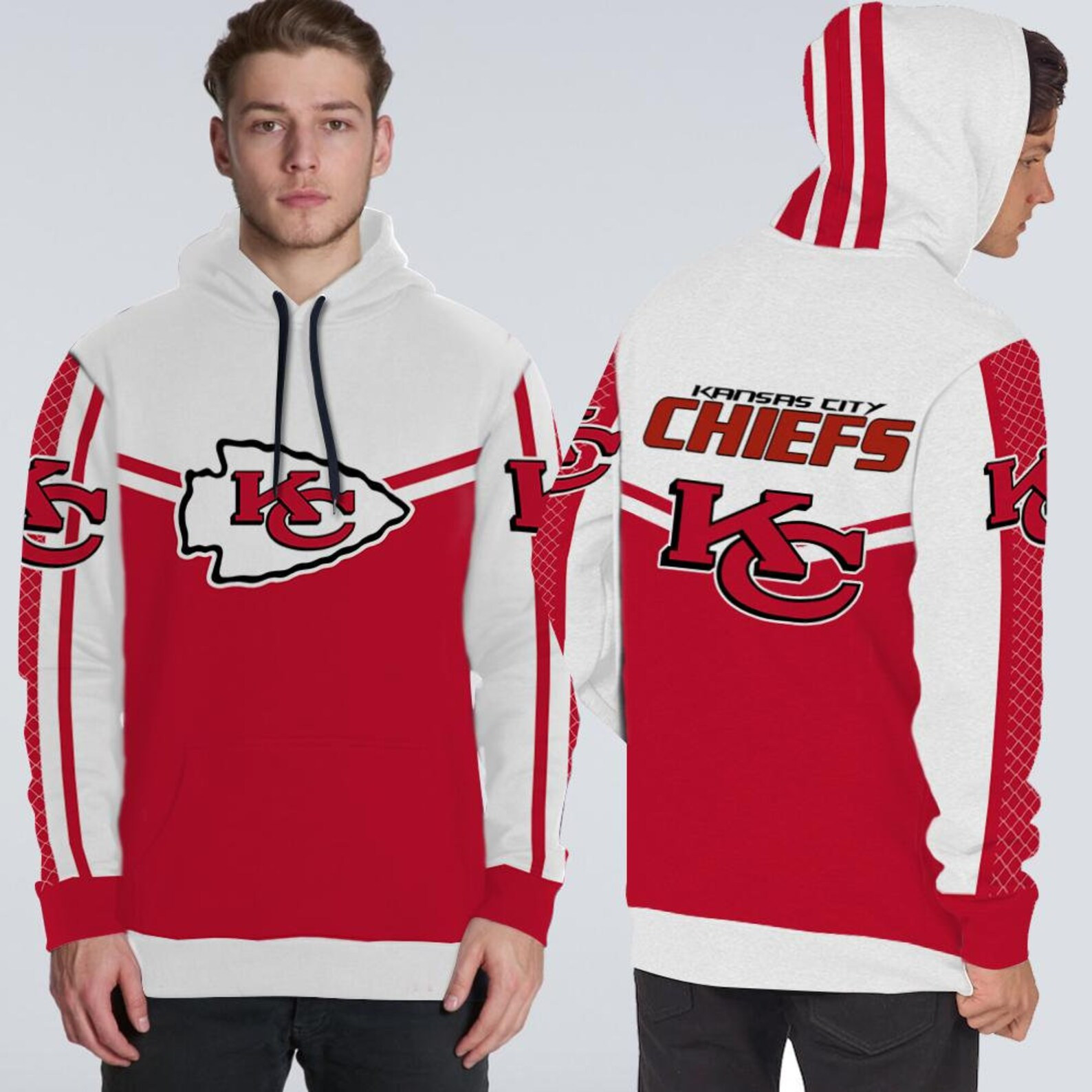 Kansas City Chiefs Nfl 3D All Over Printed Sweatshirt, Hoodie, Zip Hoodie | Nfl Fan Gear For Men, Women
