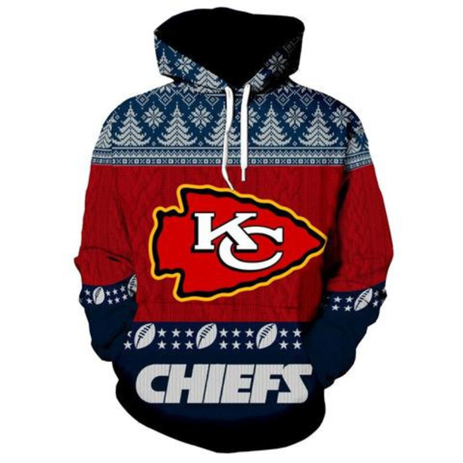 Kansas City Chiefs Nfl 3D All Over Printed Sweatshirt, Hoodie, Zip Hoodie | Nfl Fan Gear For Men, Women