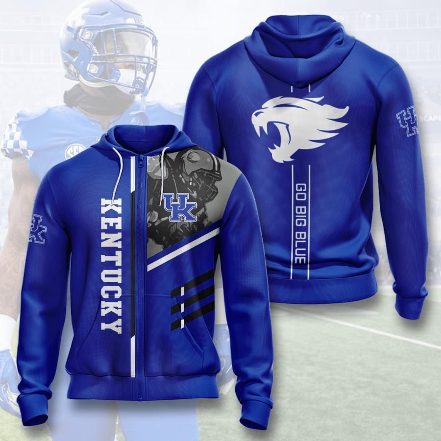 Kentucky Wildcats 3D All Over Printed Sweatshirt, Hoodie, Zip Hoodie | Ncaa Fan Gear For Men, Women