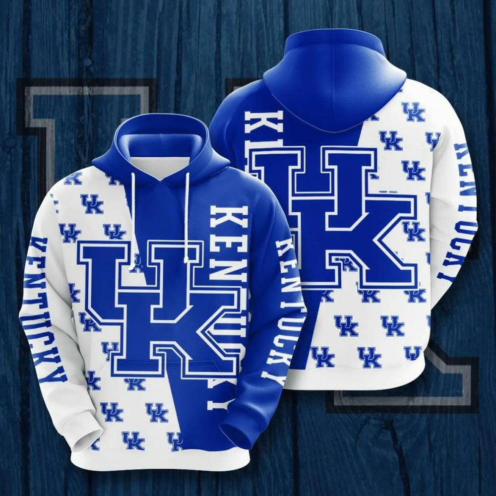 Kentucky Wildcats American Football 3D All Over Printed Sweatshirt, Hoodie, Zip Hoodie | Ncaa Fan Gear For Men, Women