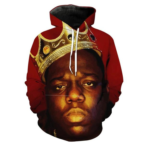 King Biggie 3D All Over Printed Sweatshirt, Hoodie, Zip Hoodie | Fan Apparel For Men, Women