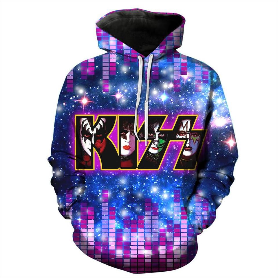 Kiss Band Style 4 3D All Over Printed Sweatshirt, Hoodie, Zip Hoodie | Fan Apparel For Men, Women
