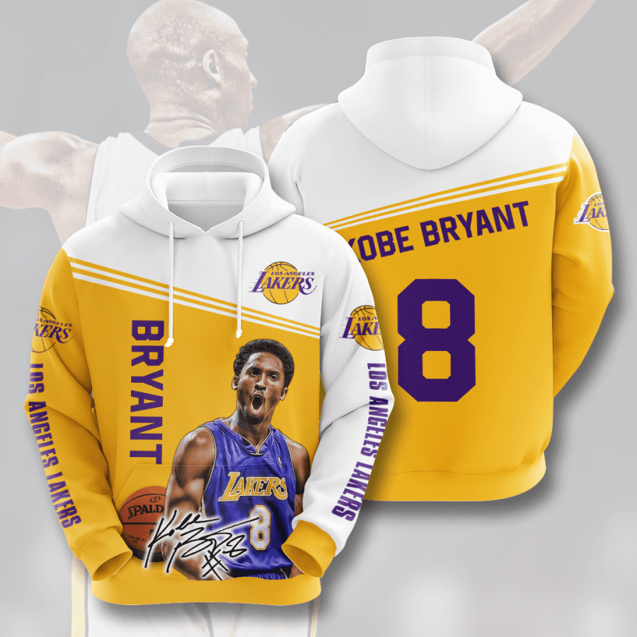 Kobe Bryant 8 Legend Los Angeles Lakers 3D All Over Printed Sweatshirt, Hoodie, Zip Hoodie | Nba Fan Gear For Men, Women