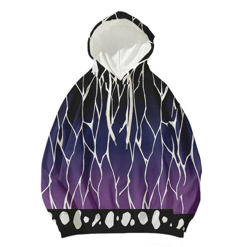 Kochou Shinobu Hashira Pattern 3D All Over Printed Sweatshirt, Hoodie, Zip Hoodie | Fan Apparel For Men, Women