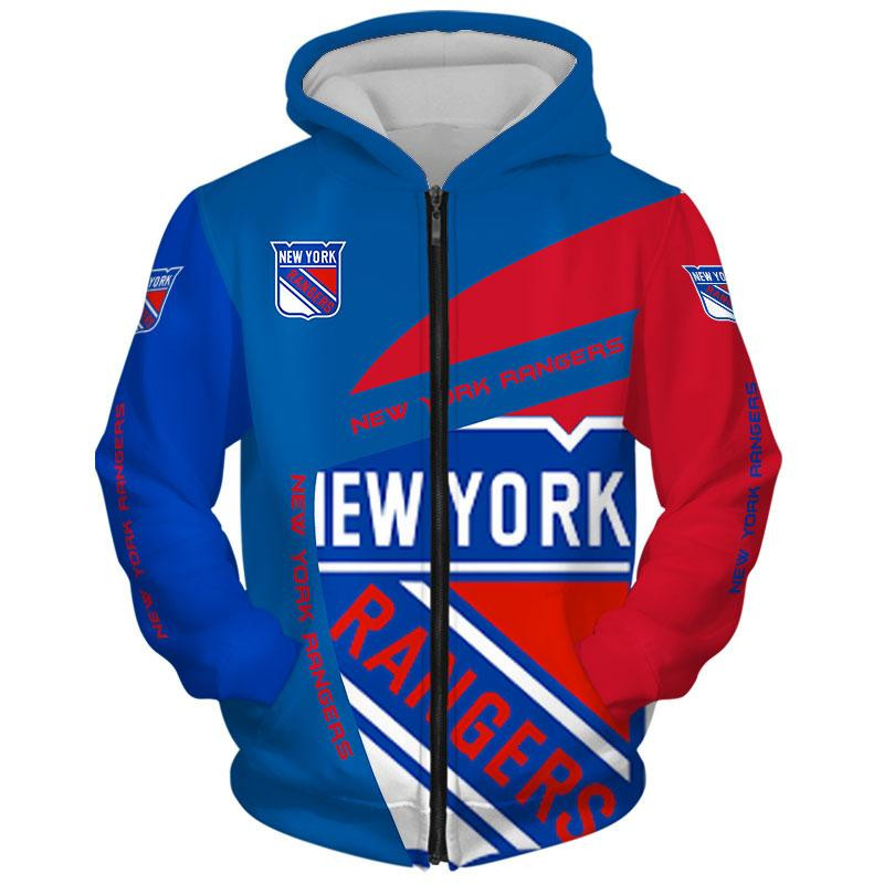 Lastest New York Rangers 3D All Over Printed Sweatshirt, Hoodie, Zip Hoodie | Nhl Fan Gear For Men, Women