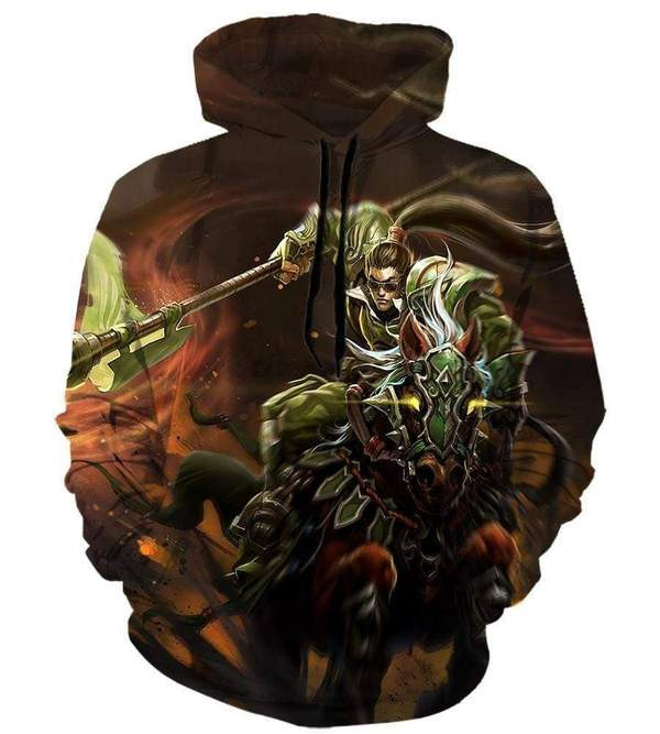 League Of Legend Xin Zhao 3D All Over Printed Sweatshirt, Hoodie, Zip Hoodie | Fan Apparel For Men, Women