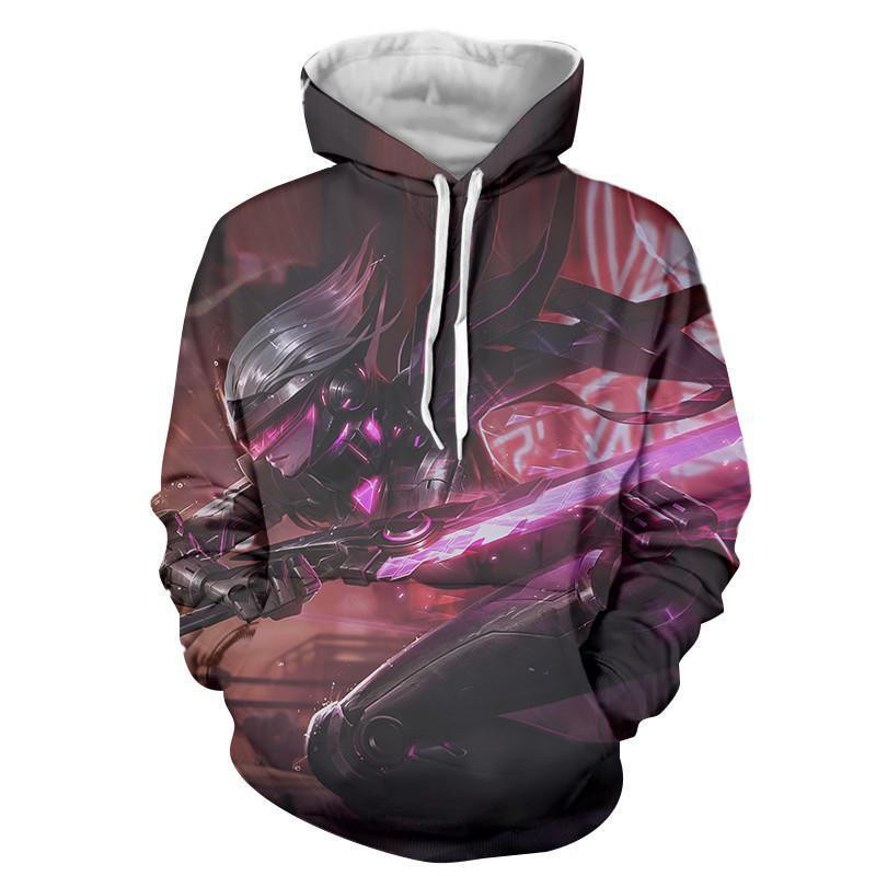 League Of Legends Fiora The Heroic Moba 3D All Over Printed Sweatshirt, Hoodie, Zip Hoodie | Fan Apparel For Men, Women