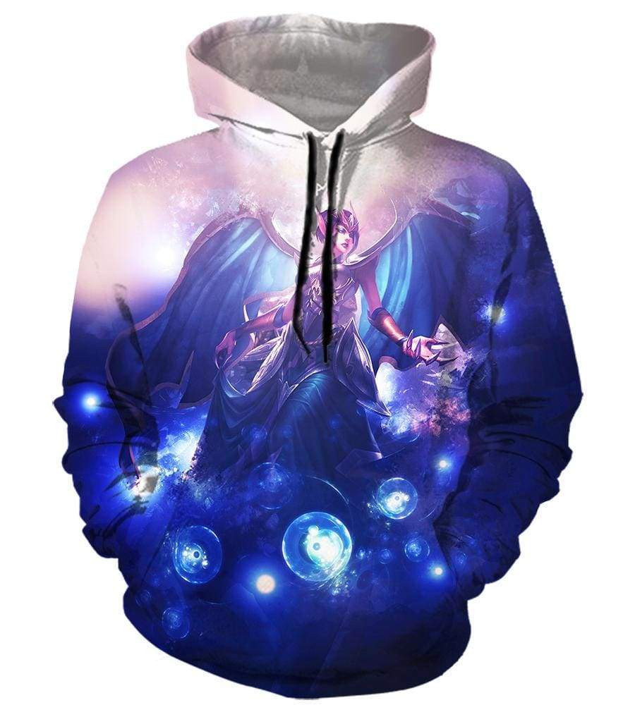 League Of Legends Morgana 3D All Over Printed Sweatshirt, Hoodie, Zip Hoodie | Fan Apparel For Men, Women