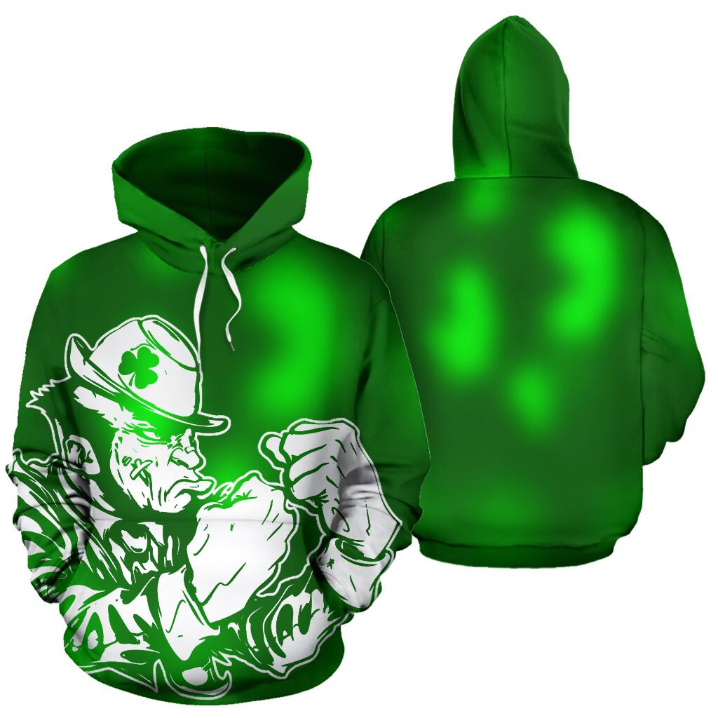 Leprechaun 3D All Over Printed Sweatshirt, Hoodie, Zip Hoodie | Fan Apparel For Men, Women