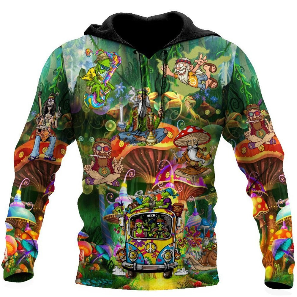 Life Of Hippie Guys 3D All Over Printed Sweatshirt, Hoodie, Zip Hoodie | Fan Apparel For Men, Women