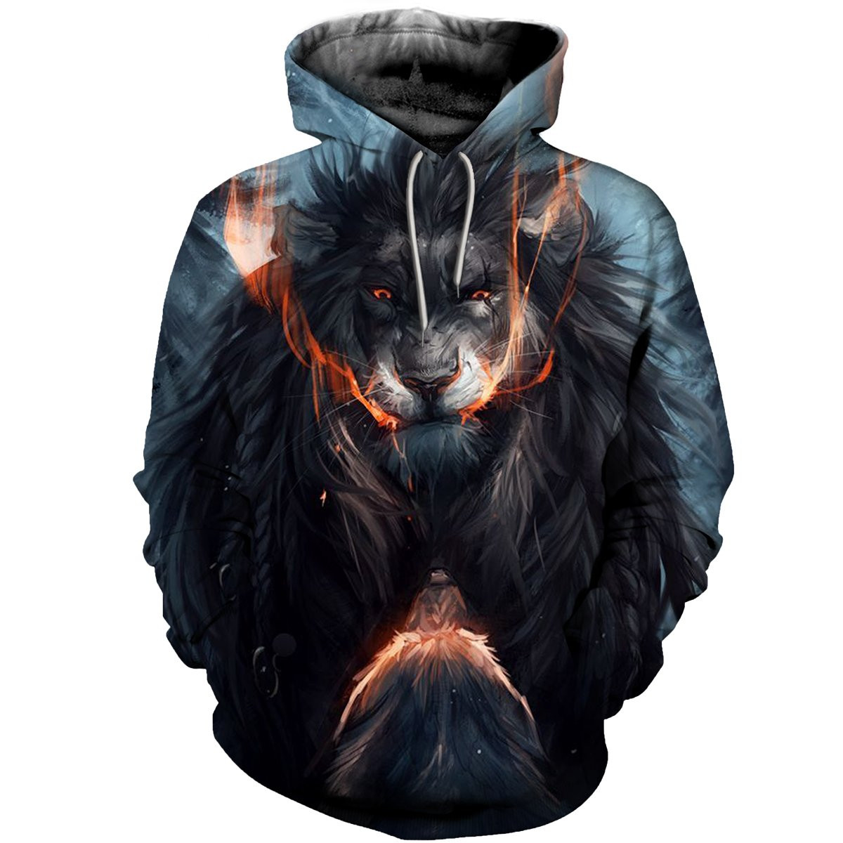 Lion 3D All Over Printed Sweatshirt, Hoodie, Zip Hoodie | Fan Apparel For Men, Women