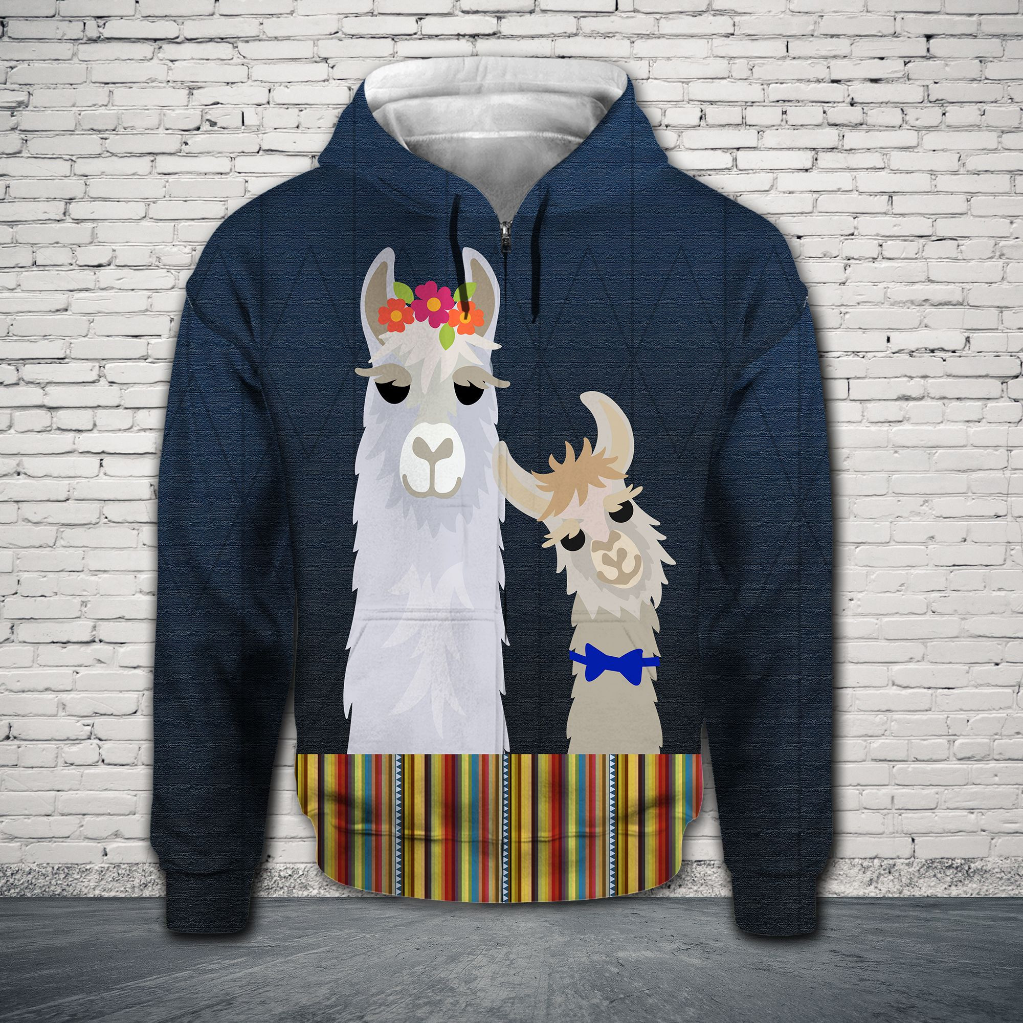 Llama Mama 3D All Over Printed Sweatshirt, Hoodie, Zip Hoodie | Fan Apparel For Men, Women
