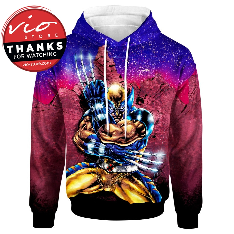 Logan 3D All Over Printed Sweatshirt, Hoodie, Zip Hoodie | Fan Apparel For Men, Women
