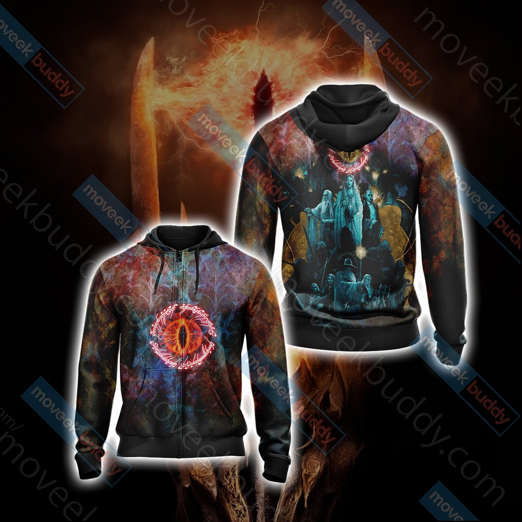 Lord Of The Rings 3D All Over Printed Sweatshirt, Hoodie, Zip Hoodie | Fan Apparel For Men, Women