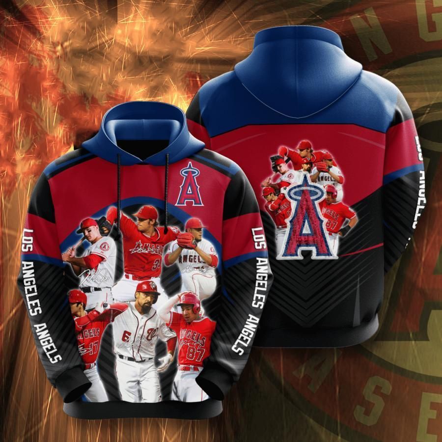 Los Angeles Angels 3D All Over Printed Sweatshirt, Hoodie, Zip Hoodie | Mlb Fan Gear For Men, Women