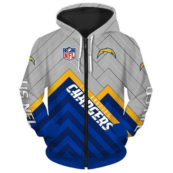 Los Angeles Chargers 3D All Over Printed Sweatshirt, Hoodie, Zip Hoodie | Nfl Fan Gear For Men, Women
