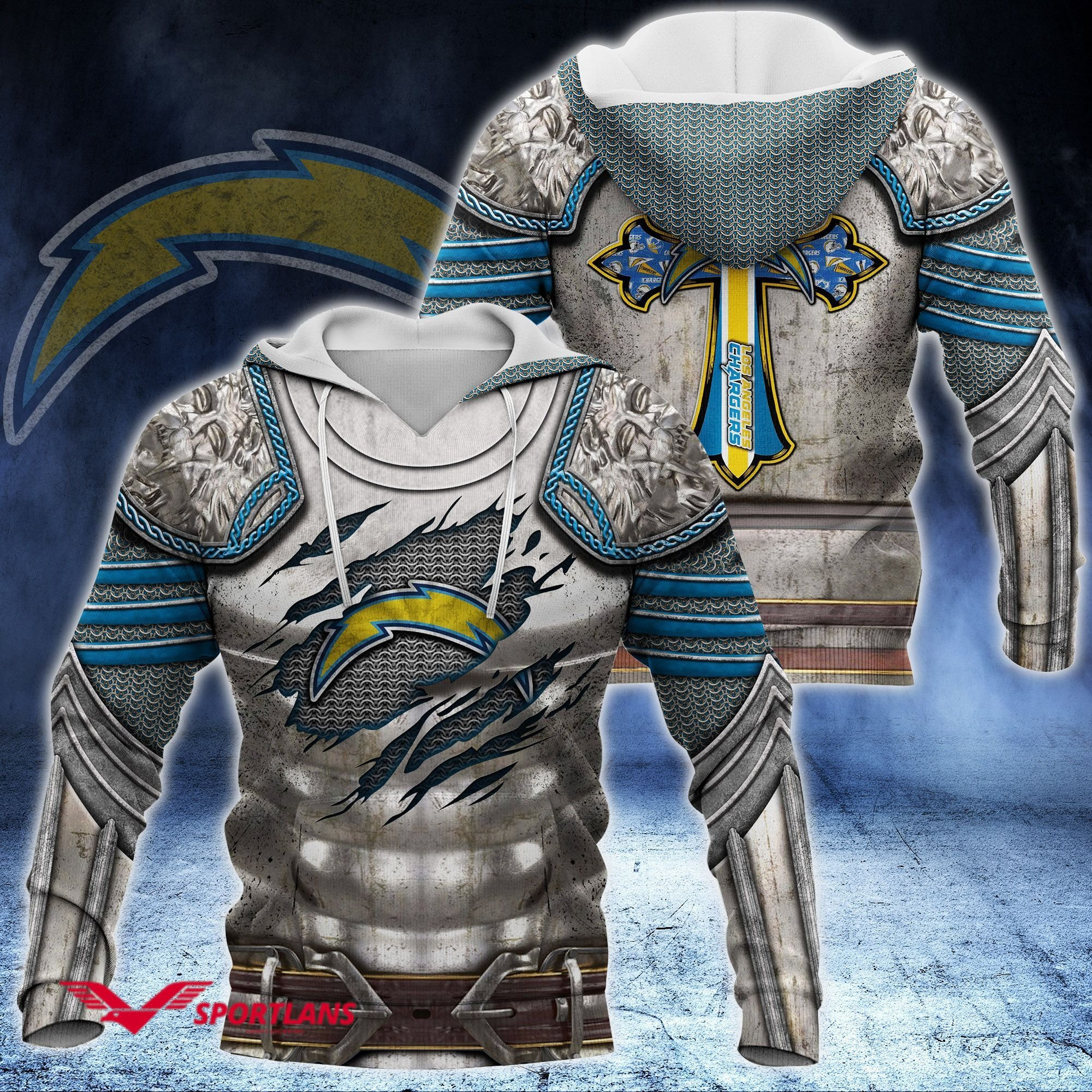 Los Angeles Chargers Unisex 3D All Over Printed Sweatshirt, Hoodie, Zip Hoodie | Nfl Fan Gear For Men, Women