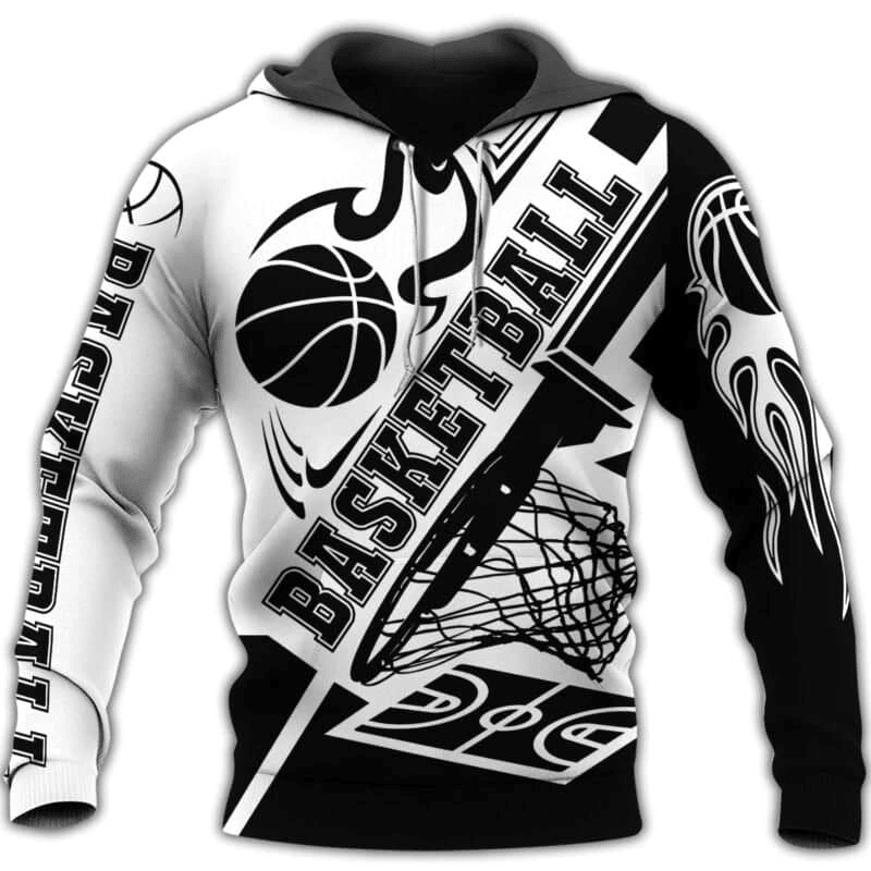 Love Basketball 3D All Over Printed Sweatshirt, Hoodie, Zip Hoodie | Fan Apparel For Men, Women