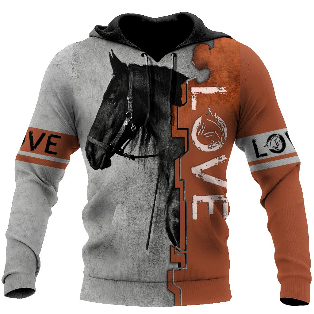 Love Horses For Horse Lovers 3D All Over Printed Sweatshirt, Hoodie, Zip Hoodie | Fan Apparel For Men, Women