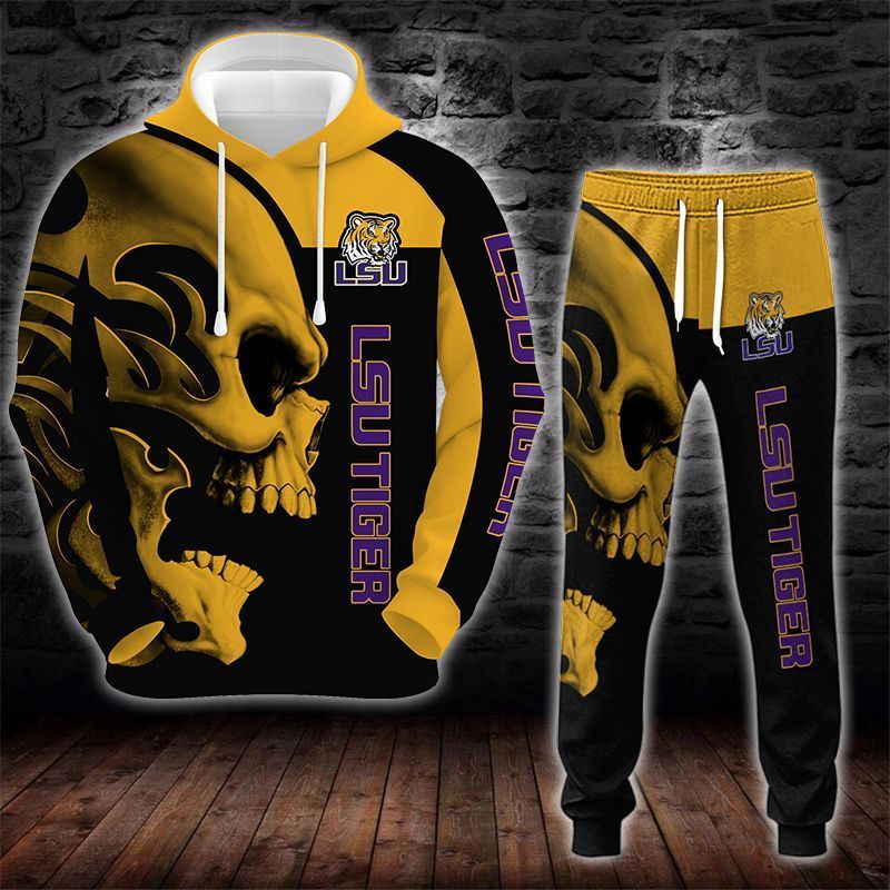 Lsu Tiger Skull 3D All Over Printed Sweatshirt, Hoodie, Zip Hoodie | Special Edition Fan Apparel For Men, Women