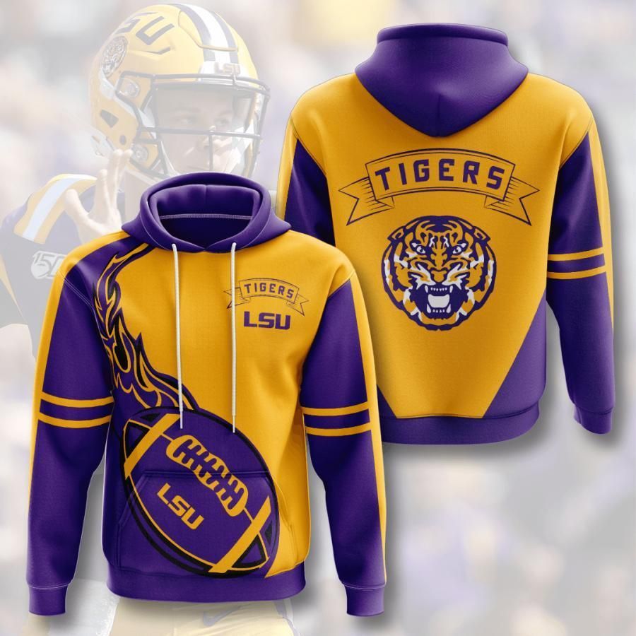 Lsu Tigers 3D All Over Printed Sweatshirt, Hoodie, Zip Hoodie | Ncaa Fan Gear For Men, Women