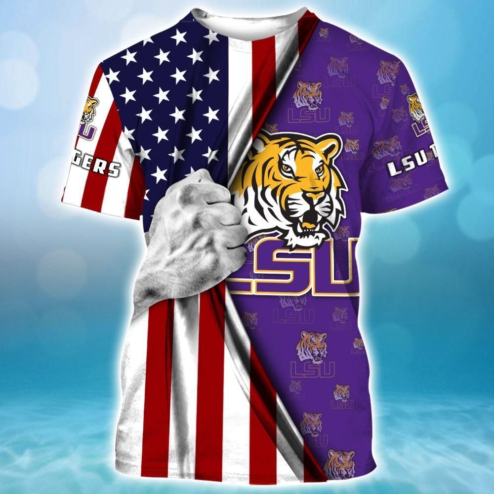 Lsu Tigers 3D All Over Printed Sweatshirt, Hoodie, Zip Hoodie | Ncaa Fan Gear For Men, Women