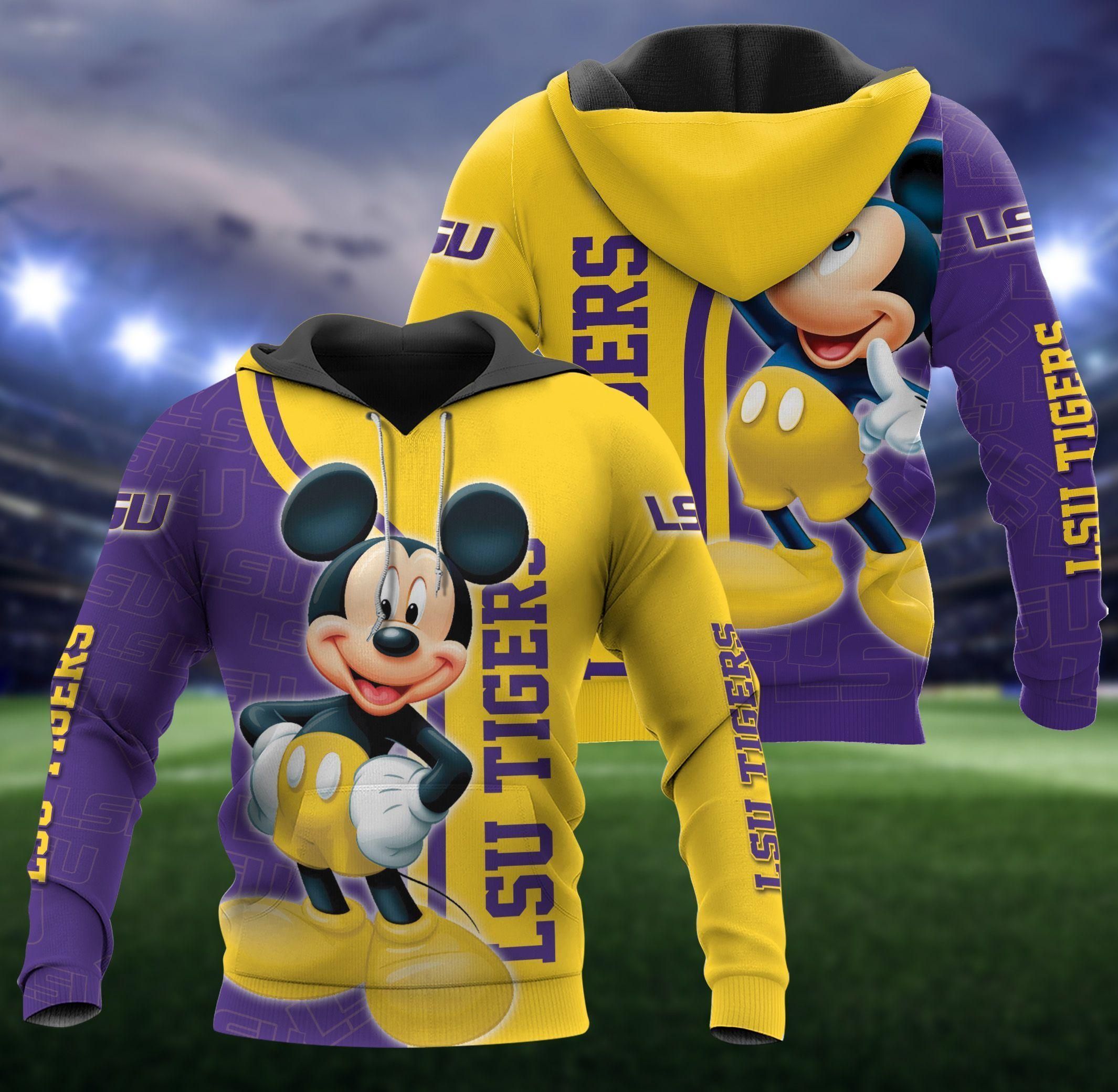 Lsu Tigers 3D All Over Printed Sweatshirt, Hoodie, Zip Hoodie | Ncaa Fan Gear For Men, Women