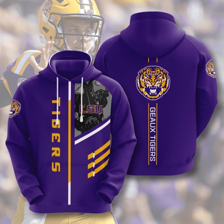 Lsu Tigers 3D All Over Printed Sweatshirt, Hoodie, Zip Hoodie | Ncaa Fan Gear For Men, Women