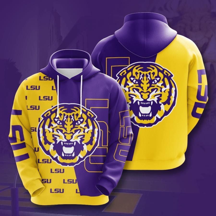 Lsu Tigers 3D All Over Printed Sweatshirt, Hoodie, Zip Hoodie | Ncaa Fan Gear For Men, Women