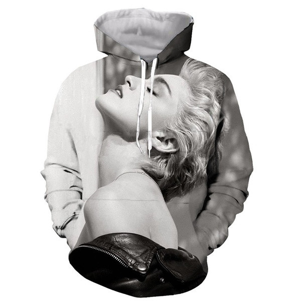 Madonna 3D All Over Printed Sweatshirt, Hoodie, Zip Hoodie | Fan Apparel For Men, Women