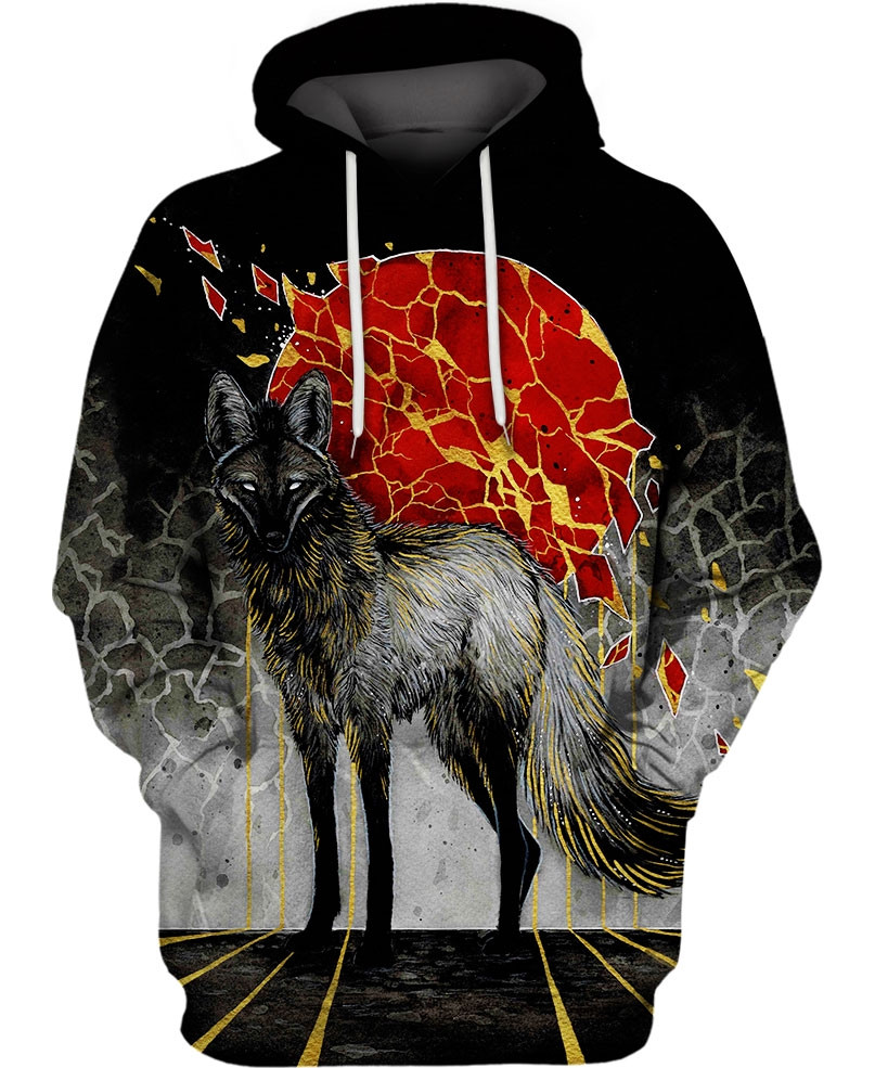 Maned Wolf 3D All Over Printed Sweatshirt, Hoodie, Zip Hoodie | Fan Apparel For Men, Women