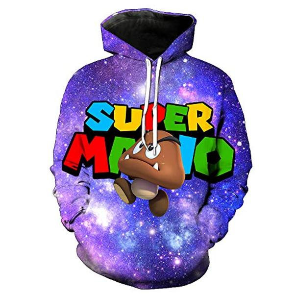 Mario For Unisex 3D All Over Printed Sweatshirt, Hoodie, Zip Hoodie | Fan Apparel For Men, Women