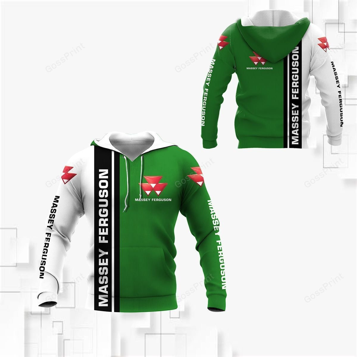 Massey Ferguson 3D All Over Printed Sweatshirt, Hoodie, Zip Hoodie | Fan Apparel For Men, Women
