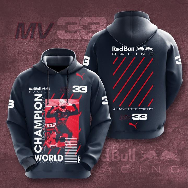 Max Verstappen Red Bull Mv33 Champion 2021 3D All Over Printed Sweatshirt, Hoodie, Zip Hoodie | Fan Apparel For Men, Women