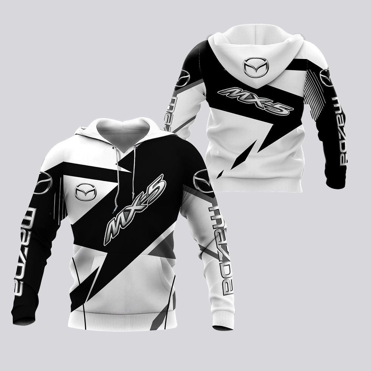 Mazda Mx-5 Unisex 3D All Over Printed Sweatshirt, Hoodie, Zip Hoodie | Fan Apparel For Men, Women