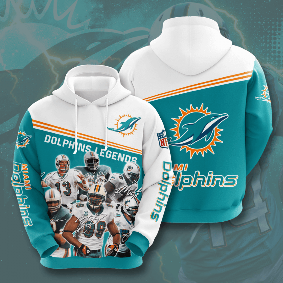 Miami Dolphins 3D All Over Printed Sweatshirt, Hoodie, Zip Hoodie | Nfl Fan Gear For Men, Women