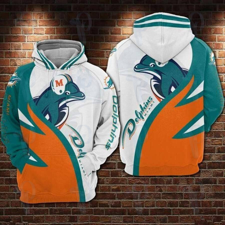 Miami Dolphins Nfl 3D All Over Printed Sweatshirt, Hoodie, Zip Hoodie | Nfl Fan Gear For Men, Women