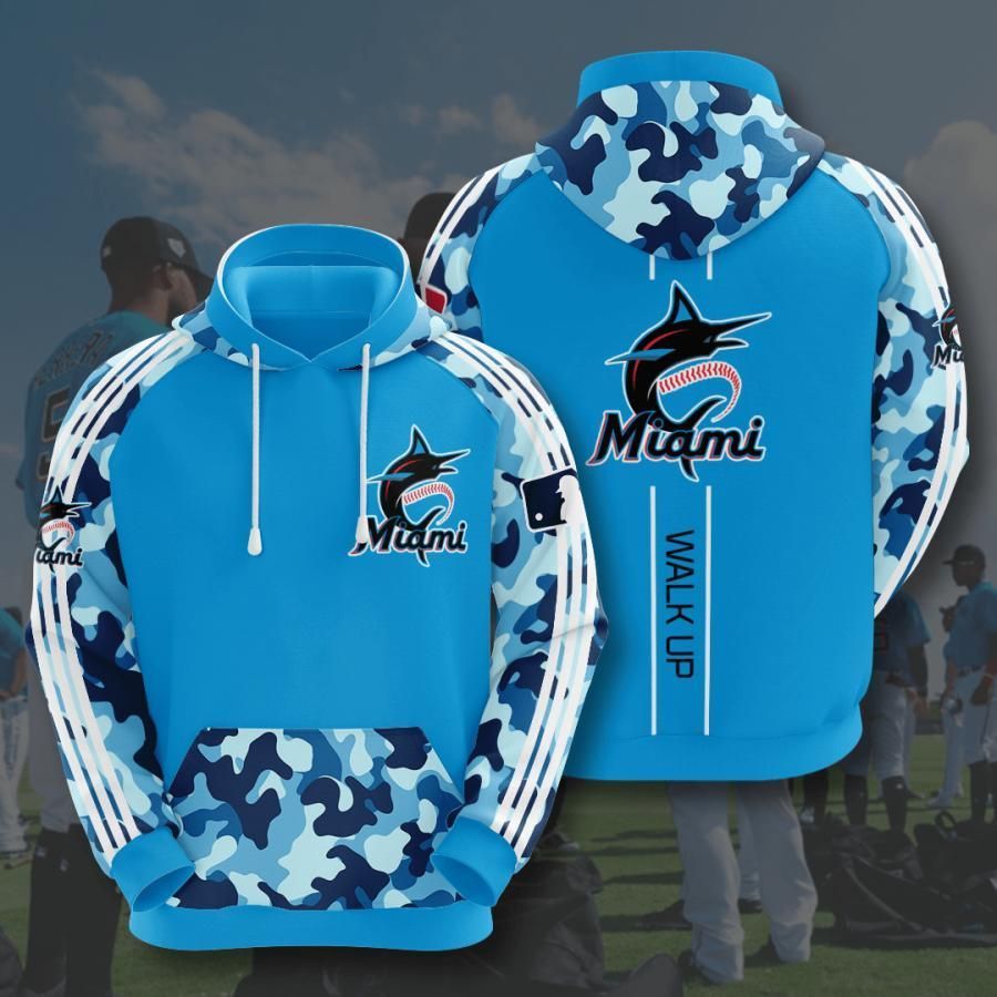 Miami Marlins 3D All Over Printed Sweatshirt, Hoodie, Zip Hoodie | Mlb Fan Gear For Men, Women