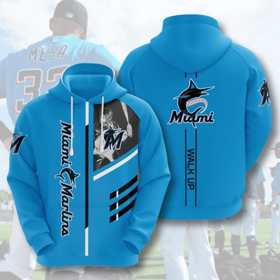 Miami Marlins 3D All Over Printed Sweatshirt, Hoodie, Zip Hoodie | Mlb Fan Gear For Men, Women
