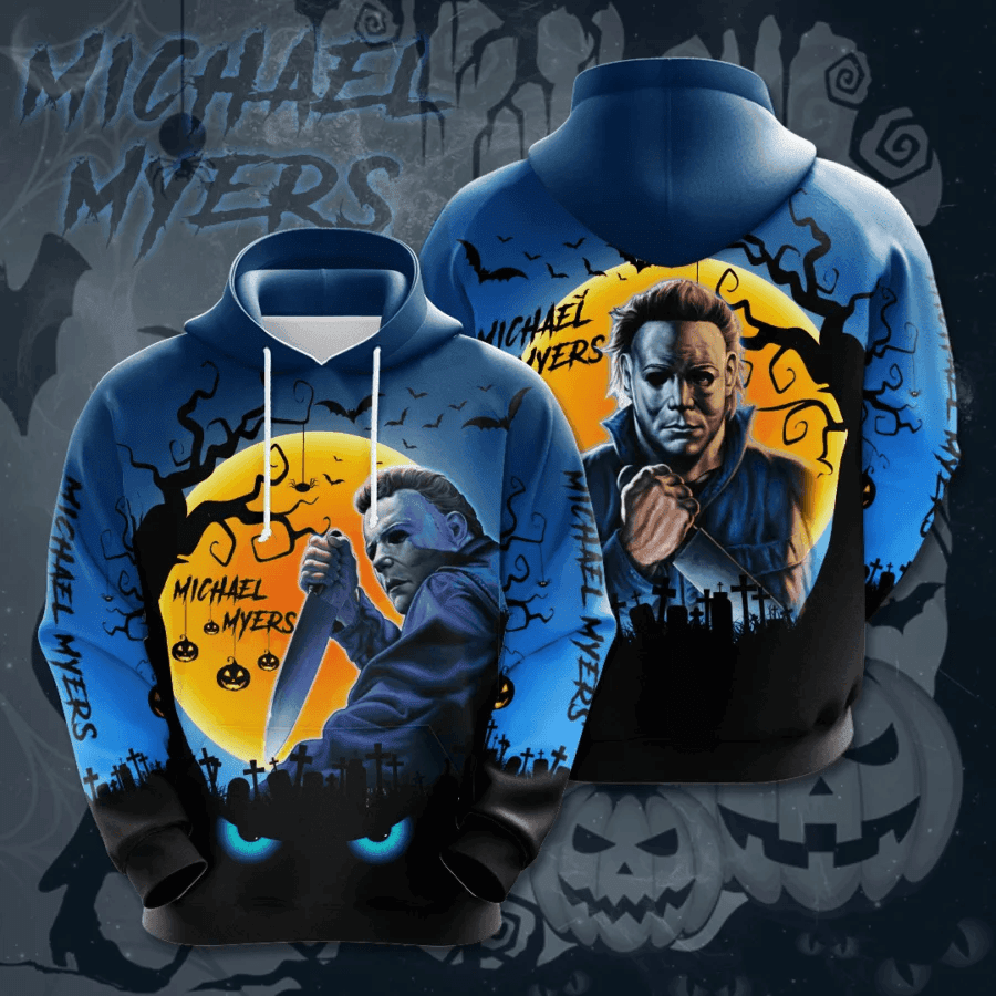 Michael Myers Boogeyman Halloween Scary Night 3D All Over Printed Sweatshirt, Hoodie, Zip Hoodie | Special Edition Fan Apparel For Men, Women