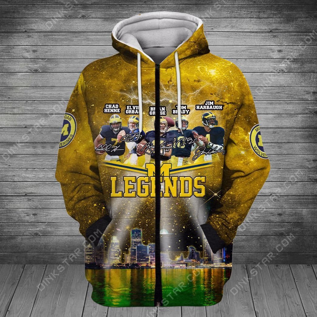 Michigan Wolverines 3D All Over Printed Sweatshirt, Hoodie, Zip Hoodie | Ncaa Fan Gear For Men, Women