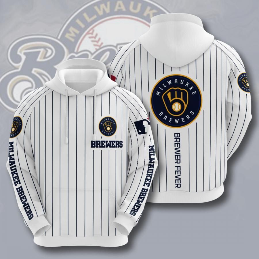 Milwaukee Brewers 3D All Over Printed Sweatshirt, Hoodie, Zip Hoodie | Mlb Fan Gear For Men, Women