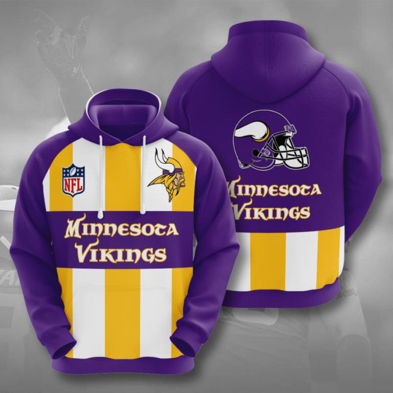 Minnesota Vikings 3D All Over Printed Sweatshirt, Hoodie, Zip Hoodie | Nfl Fan Gear For Men, Women