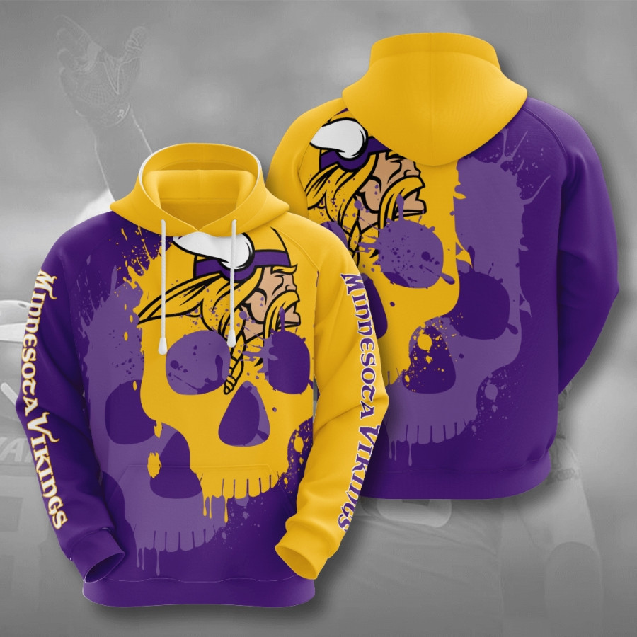 Minnesota Vikings 3D All Over Printed Sweatshirt, Hoodie, Zip Hoodie | Nfl Fan Gear For Men, Women