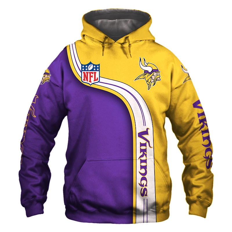 Minnesota Vikings 3D All Over Printed Sweatshirt, Hoodie, Zip Hoodie | Nfl Fan Gear For Men, Women