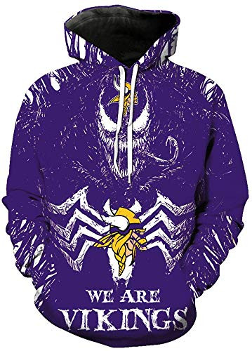 Minnesota Vikings 3D All Over Printed Sweatshirt, Hoodie, Zip Hoodie | Nfl Fan Gear For Men, Women