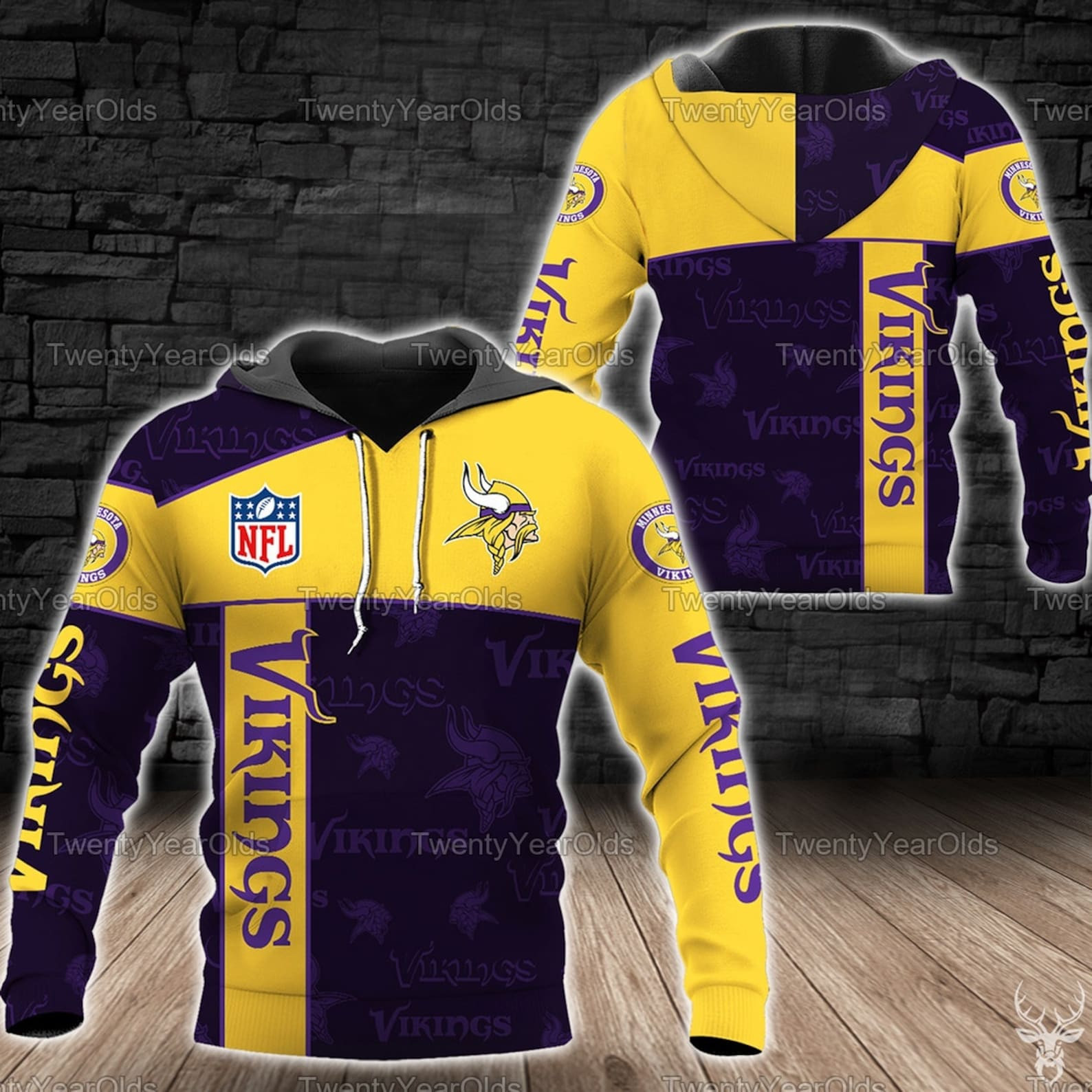 Minnesota Vikings 3D All Over Printed Sweatshirt, Hoodie, Zip Hoodie | Nfl Fan Gear For Men, Women